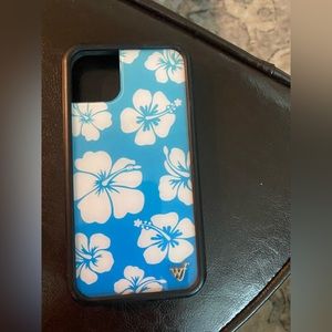 Wildflower Blue Hibiscus Iphone 11 Case